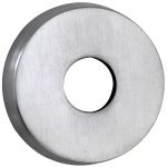 SKG krukrozet buiten Elegant mat nikkel PVD