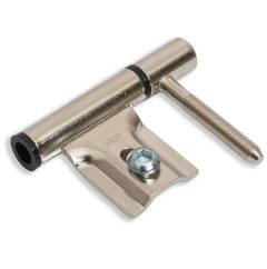 Inboorpaumelle voor houten deuren en metalen montagekozijnen staal vernikkeld