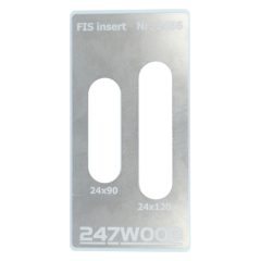 247WOOD FIS inleg voor 120x24 mm