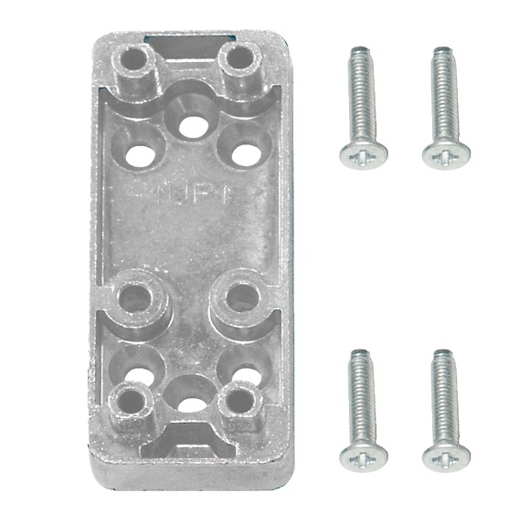 AXA onderlegplaat met taptites 3319 verzinkt