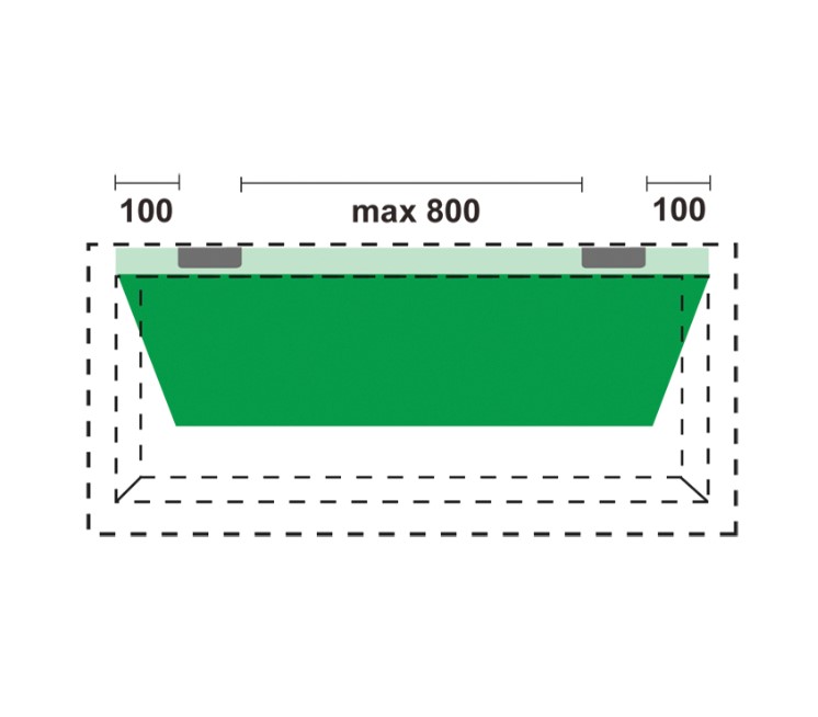 AXA veiligheidsscharnier Titan 89x89 SKG3 zwart - Afbeelding 7