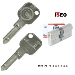 Extra sleutel voor eigenprofiel J12H136 Iseo F9 cilinders met Certificaat SKG3