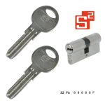 Extra sleutel voor S2 veiligheidscilinders F6 SKG2