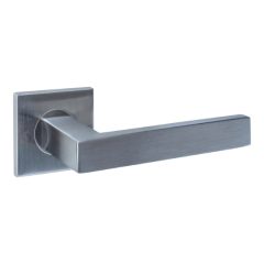 Intersteel deurklink Q 05 op rozet verdekt 53x53x6mm rvs
