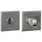 Intersteel wc-sluiting verdekt 53x53x6mm met stift 6-8mm rvs