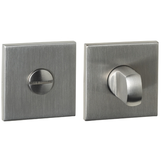 Intersteel wc-sluiting verdekt 53x53x6mm met stift 6-8mm rvs