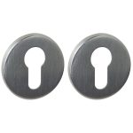 Intersteel cilinderrozetten verdekt ø52x6mm rvs