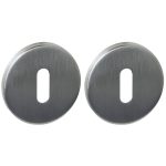 Intersteel sleutelrozetten verdekt ø52x6mm rvs