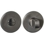 Intersteel wc-sluiting verdekt ø52x6mm met stift 6-8mm pvd antraciet