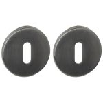Intersteel sleutelrozetten verdekt ø52x6mm pvd antraciet