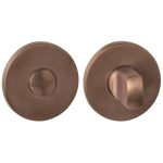 Intersteel wc-sluiting verdekt ø52x6mm met stift 6-8mm pvd brons