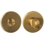 Intersteel wc-sluiting verdekt ø52x6mm met stift 6-8mm pvd messing mat