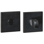 Intersteel wc-sluiting verdekt 53x53x6mm met stift 6-8mm pvd zwart