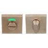 Toiletgarnituur BASIC BSQWC53 PVD licht brons