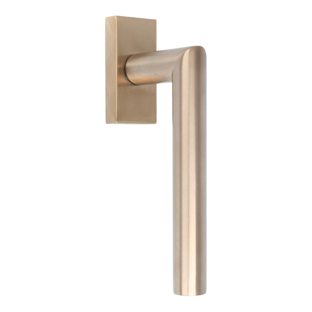 Draaikiepgarnituur BASIC LBII-19DK-Q PVD licht brons