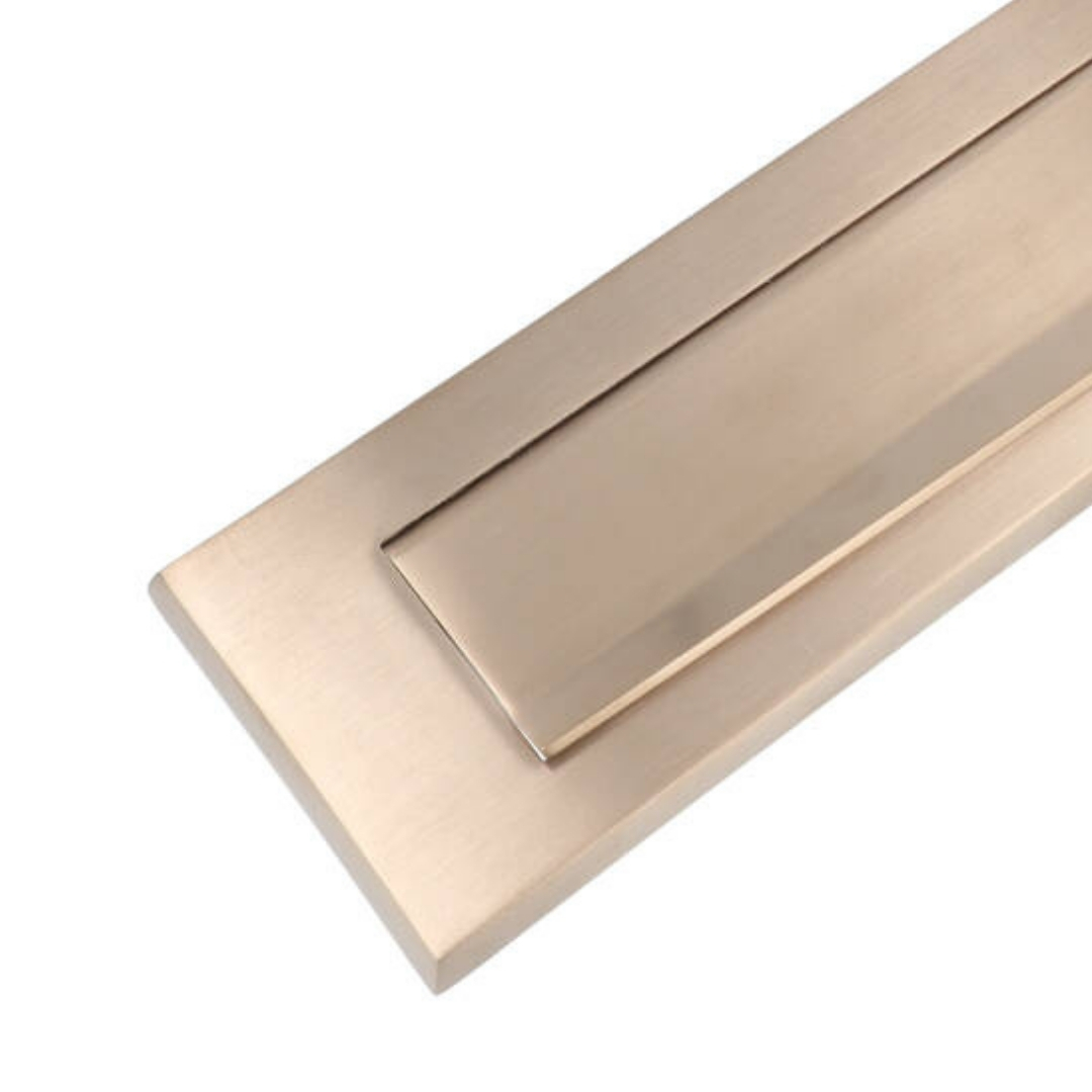 Briefplaat BASICS LB535 PVD licht brons - Afbeelding 3