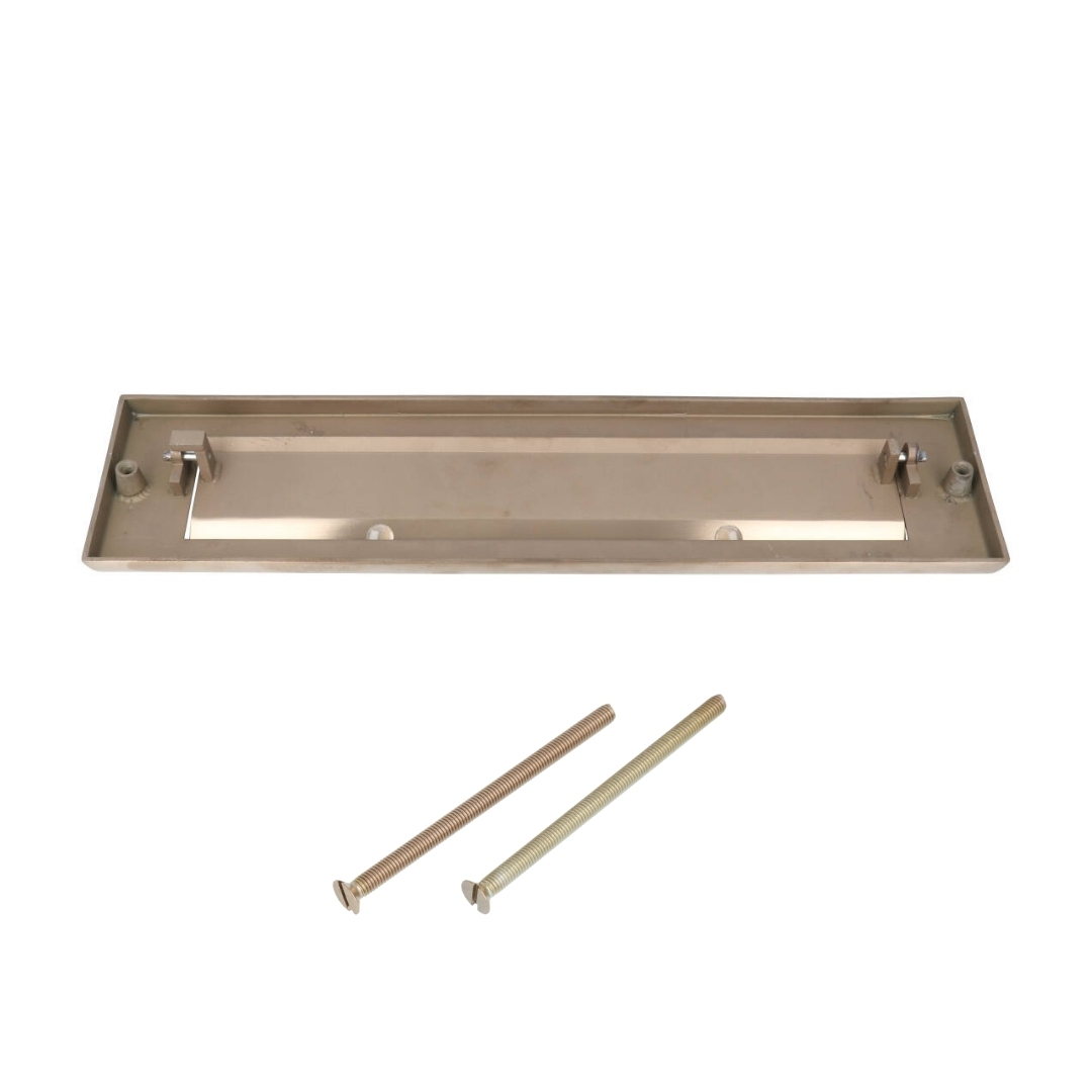 Briefplaat BASICS LB535 PVD licht brons - Afbeelding 4