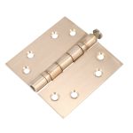 Kogellagerscharnier 8989 mm rechte hoek PVD licht brons