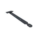 Kruisheng 300 mm mat zwart