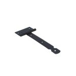 Kruisheng 150 mm mat zwart