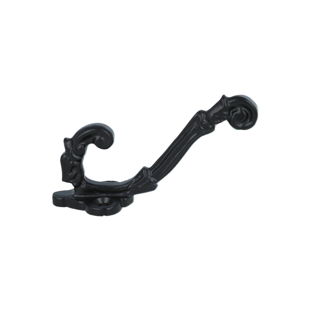 Hoed en jashaak bewerkt klein 82 mm ijzer zwart - Afbeelding 3