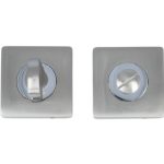 Intersteel wc-sluiting 8 mm vierkant 55x55x10mm chroom