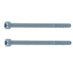Set van 2 bouten M5x80 tbv Nova en Quattro veiligheidsrozet voor deurdikte 70-77.5 mm