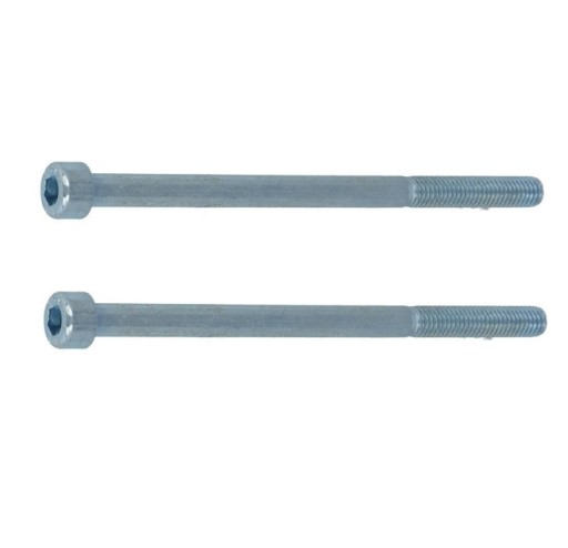 Set van 2 bouten M5x80 tbv Nova en Quattro veiligheidsrozet voor deurdikte 70-77.5 mm