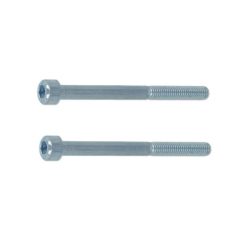 Set van 2 bouten M5x60 tbv Nova en Quattro veiligheidsrozet voor deurdikte 50-57.5 mm