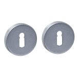 Intersteel sleutelrozetten verdekt ø53x9mm rvs getrommeld