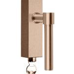 Draaikiepgarnituur PIET BOON PBL15-DKLOCK PVD licht brons