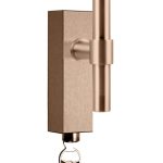 Draaikiepgarnituur PIET BOON PBT15-DKLOCK PVD licht brons