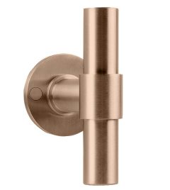 Enkele deurklink PIET BOON PBT20/50 PVD licht brons