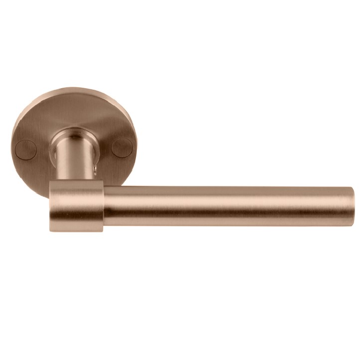 Enkele deurklink PIET BOON PBL15XL/50 PVD licht brons