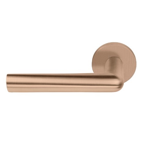 Enkele deurklink links PIET BOON INC PBI100-G PVD licht brons