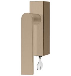 Draaikiepgarnituur Piet Boon ARC PBA100-DKLOCK Links PVD licht brons