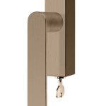 Draaikiepgarnituur Piet Boon ARC PBA101-DKLOCK Links PVD licht brons