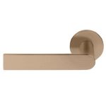 Enkele deurklink links PIET BOON ARC PBA101-G PVD licht brons