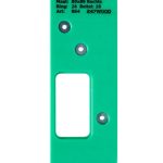 247WOOD Freesmal sluitplaat 89x89 rechts