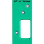 247WOOD Freesmal sluitplaat 89x89 links