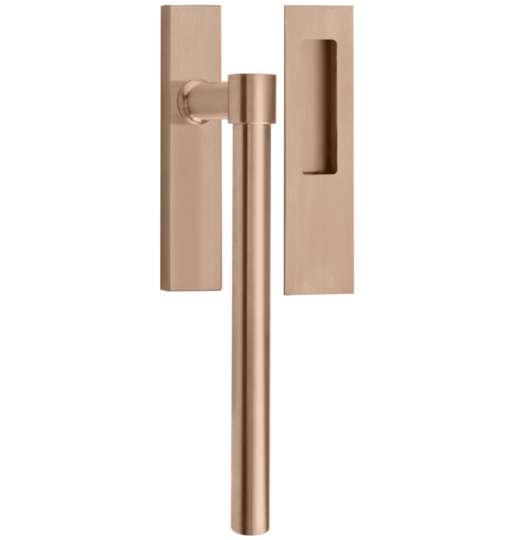 Hef/schuifdeurbeslag PIET BOON PB230 PVD licht brons