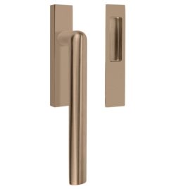 Hef/schuifdeurbeslag PIET BOON INC PBI230 Blind PVD licht brons