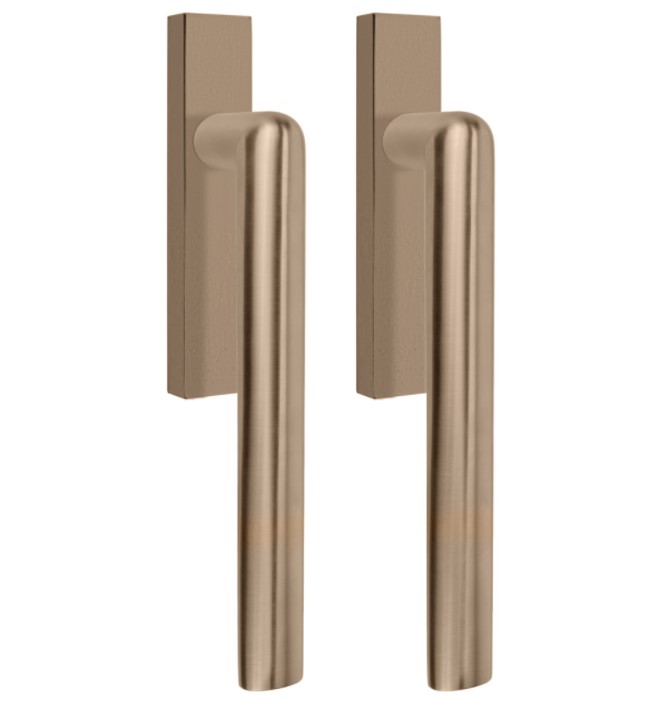 Hef/schuifdeurbeslag PIET BOON INC PBI230PA Blind PVD licht brons