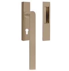 Hef/schuifdeurbeslag PIET BOON ARC PBA230Y PC69 PVD licht brons