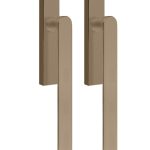Hef/schuifdeurbeslag PIET BOON ARC PBA230PA Blind PVD licht brons