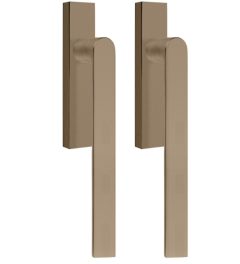 Hef/schuifdeurbeslag PIET BOON ARC PBA230PA Blind PVD licht brons
