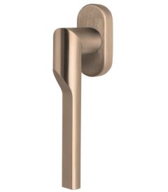 Draaikiepgarnituur RIVIO by Gensler GL101-DK-O rechts pvd licht brons