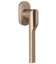 Draaikiepgarnituur RIVIO by Gensler GL101-DK-O links pvd licht brons