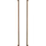 Set deurgrepen RIVIO by Gensler GL500PA pvd licht brons