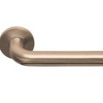 Deurklink David Rockwell ECLIPSE DR101-G op rozet PVD licht brons